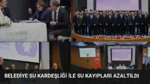 Belediye Su Kardeşliği ile Su Kayıpları Azaltıldı