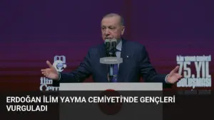 Erdoğan İlim Yayma Cemiyeti’nde Gençleri Vurguladı
