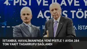 İstanbul Havalimanı’nda Yeni Pistle 1 Ayda 284 Ton Yakıt Tasarrufu Sağlandı