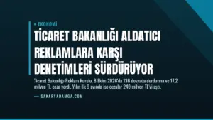 Ticaret Bakanlığı Aldatıcı Reklamlara Karşı Denetimleri Sürdürüyor